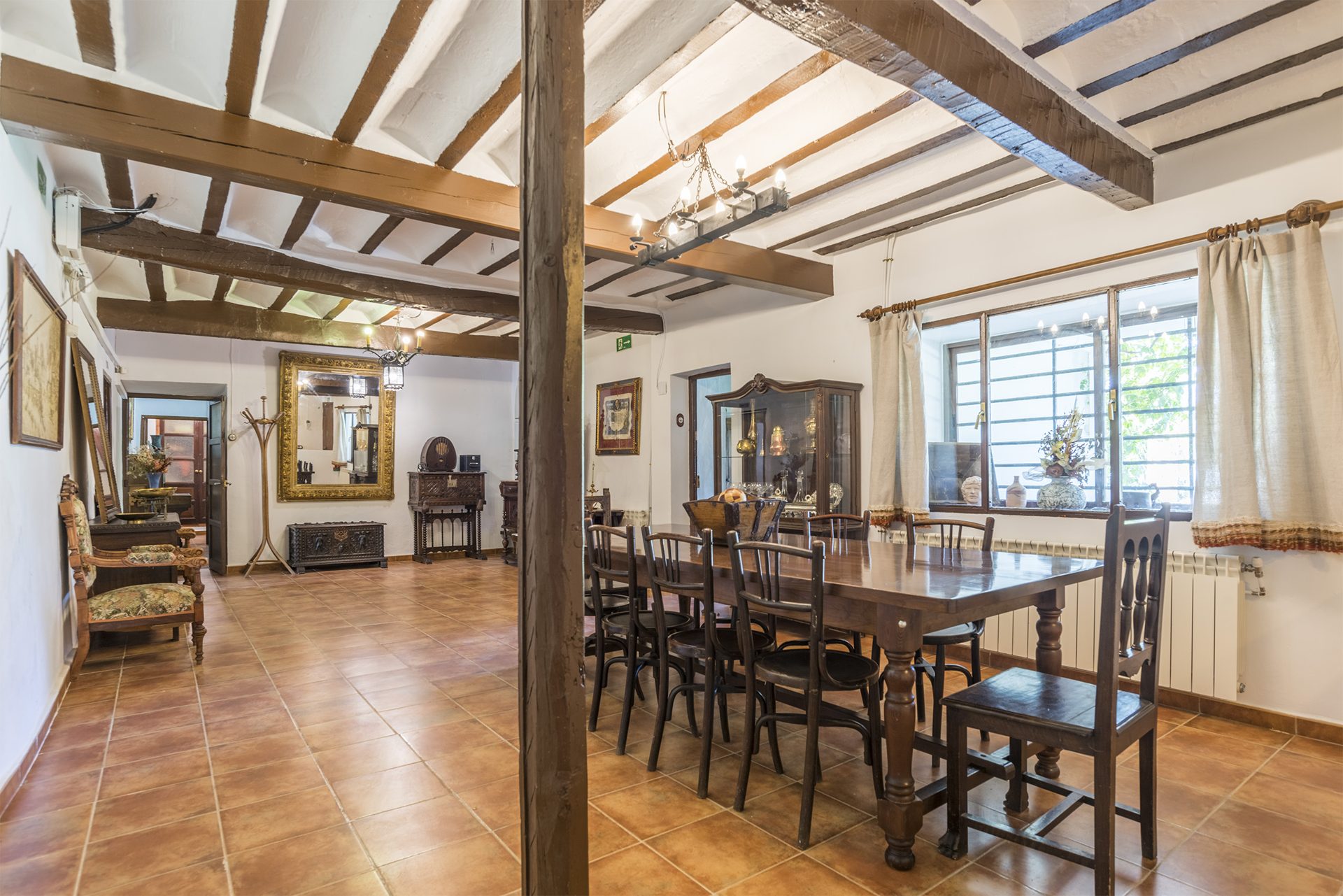 Comedor de la casa rural